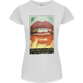 Got Them Diamonds in My Mouth Womens Petite Cut T-Shirt White