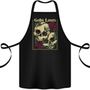 Gothic Lovers Tarot Cards Fortune Teller Cotton Apron 100% Organic Black