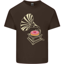 Gramophone Donut Music DJ Vinyl Funny Kids T-Shirt Childrens Chocolate