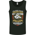Grandad Is My Favourite Funny Fathers Day Mens Vest Tank Top Black
