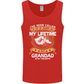 Grandad Is My Favourite Funny Fathers Day Mens Vest Tank Top Red