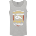 Grandad Is My Favourite Funny Fathers Day Mens Vest Tank Top Sports Grey