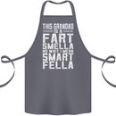 Grandad Is a Fart Smella Funny Fathers Day Cotton Apron 100% Organic Steel