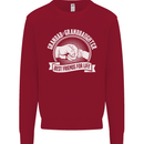 Grandad & Granddaughter Best Friends Kids Sweatshirt Jumper Red