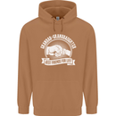 Grandad & Granddaughter Best Friends Mens 80% Cotton Hoodie Caramel Latte