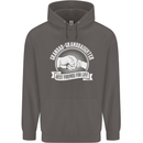 Grandad & Granddaughter Best Friends Mens 80% Cotton Hoodie Charcoal