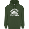 Grandad & Granddaughter Best Friends Mens 80% Cotton Hoodie Forest Green