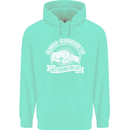 Grandad & Granddaughter Best Friends Mens 80% Cotton Hoodie Peppermint