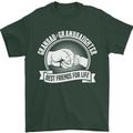Grandad & Granddaughter Best Friends Mens T-Shirt Cotton Gildan Forest Green