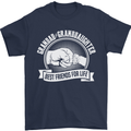 Grandad & Granddaughter Best Friends Mens T-Shirt Cotton Gildan Navy Blue