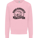Grandad & Granddaughter Grandparent's Day Kids Sweatshirt Jumper Light Pink
