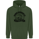 Grandad & Granddaughter Grandparent's Day Mens 80% Cotton Hoodie Forest Green