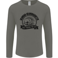 Grandad & Granddaughter Grandparent's Day Mens Long Sleeve T-Shirt Charcoal