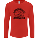 Grandad & Granddaughter Grandparent's Day Mens Long Sleeve T-Shirt Red