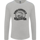 Grandad & Granddaughter Grandparent's Day Mens Long Sleeve T-Shirt Sports Grey