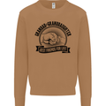 Grandad & Granddaughter Grandparent's Day Mens Sweatshirt Jumper Caramel Latte