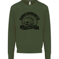 Grandad & Granddaughter Grandparent's Day Mens Sweatshirt Jumper Forest Green