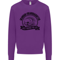 Grandad & Granddaughter Grandparent's Day Mens Sweatshirt Jumper Purple