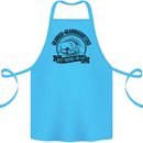 Grandad & Granddaughters Grandparent's Day Cotton Apron 100% Organic Turquoise