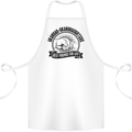 Grandad & Granddaughters Grandparent's Day Cotton Apron 100% Organic White