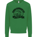 Grandad & Granddaughters Grandparent's Day Kids Sweatshirt Jumper Irish Green