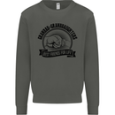 Grandad & Granddaughters Grandparent's Day Kids Sweatshirt Jumper Storm Grey