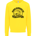 Grandad & Granddaughters Grandparent's Day Kids Sweatshirt Jumper Yellow