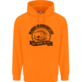 Grandad & Granddaughters Grandparent's Day Mens 80% Cotton Hoodie Orange