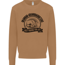 Grandad & Granddaughters Grandparent's Day Mens Sweatshirt Jumper Caramel Latte