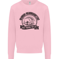 Grandad & Granddaughters Grandparent's Day Mens Sweatshirt Jumper Light Pink