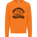 Grandad & Granddaughters Grandparent's Day Mens Sweatshirt Jumper Orange