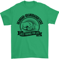 Grandad & Granddaughters Grandparent's Day Mens T-Shirt Cotton Gildan Irish Green