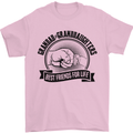 Grandad & Granddaughters Grandparent's Day Mens T-Shirt Cotton Gildan Light Pink
