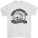 Grandad & Granddaughters Grandparent's Day Mens T-Shirt Cotton Gildan White
