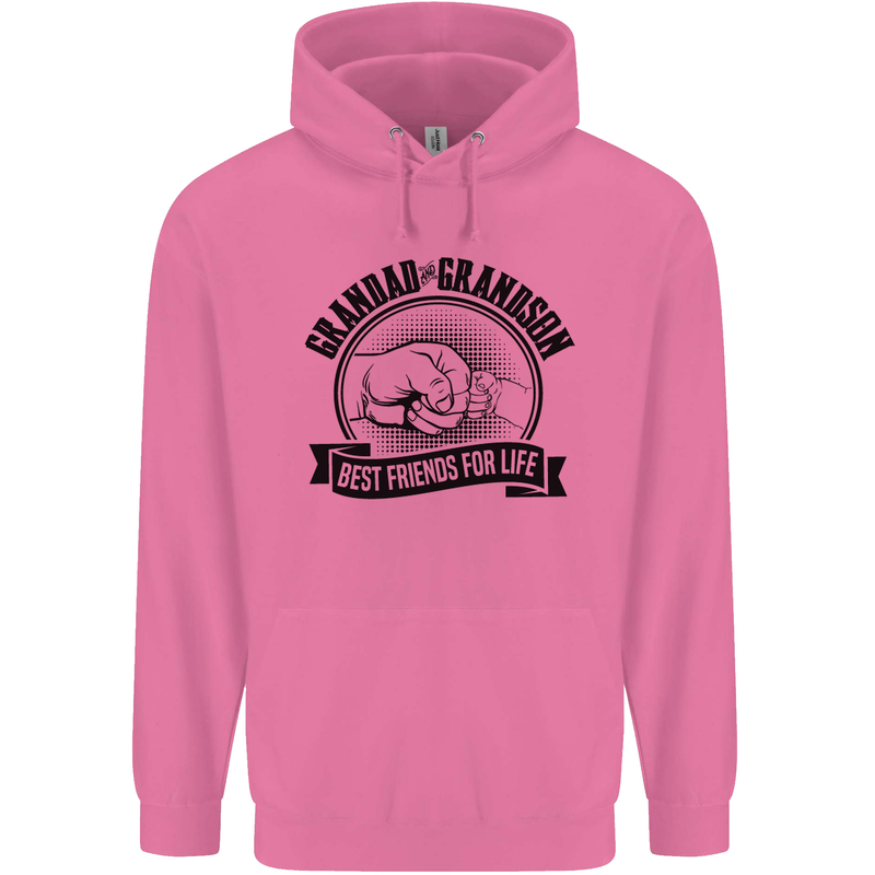 Grandad & Grandson Grandparent's Day Childrens Kids Hoodie Azalea