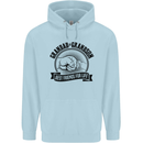 Grandad & Grandson Grandparent's Day Childrens Kids Hoodie Light Blue