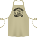 Grandad & Grandson Grandparent's Day Cotton Apron 100% Organic Khaki