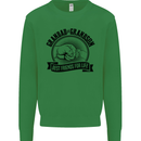 Grandad & Grandson Grandparent's Day Kids Sweatshirt Jumper Irish Green