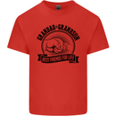 Grandad & Grandson Grandparent's Day Kids T-Shirt Childrens Red