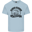Grandad & Grandson Grandparent's Day Mens Cotton T-Shirt Tee Top Light Blue