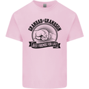 Grandad & Grandson Grandparent's Day Mens Cotton T-Shirt Tee Top Light Pink