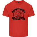 Grandad & Grandson Grandparent's Day Mens Cotton T-Shirt Tee Top Red