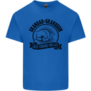 Grandad & Grandson Grandparent's Day Mens Cotton T-Shirt Tee Top Royal Blue