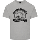 Grandad & Grandson Grandparent's Day Mens Cotton T-Shirt Tee Top Sports Grey