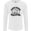 Grandad & Grandson Grandparent's Day Mens Long Sleeve T-Shirt White