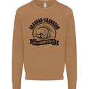 Grandad & Grandson Grandparent's Day Mens Sweatshirt Jumper Caramel Latte