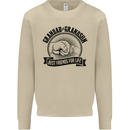 Grandad & Grandson Grandparent's Day Mens Sweatshirt Jumper Sand