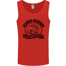 Grandad & Grandson Grandparent's Day Mens Vest Tank Top Red