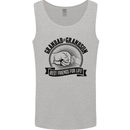 Grandad & Grandson Grandparent's Day Mens Vest Tank Top Sports Grey