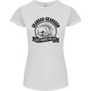 Grandad & Grandson Grandparent's Day Womens Petite Cut T-Shirt White